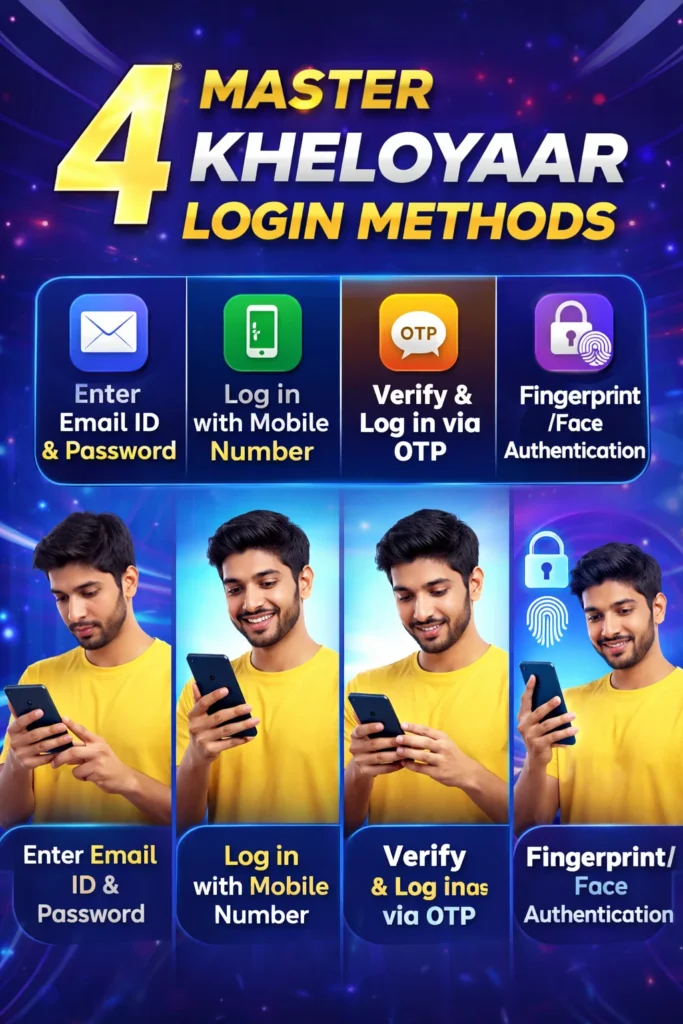 Kheloyaar Login 2026 guide showing steps for fast and secure account access
