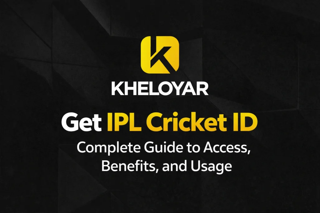 Get IPL Cricket ID complete guide with Kheloyar logo for access benefits and usage
