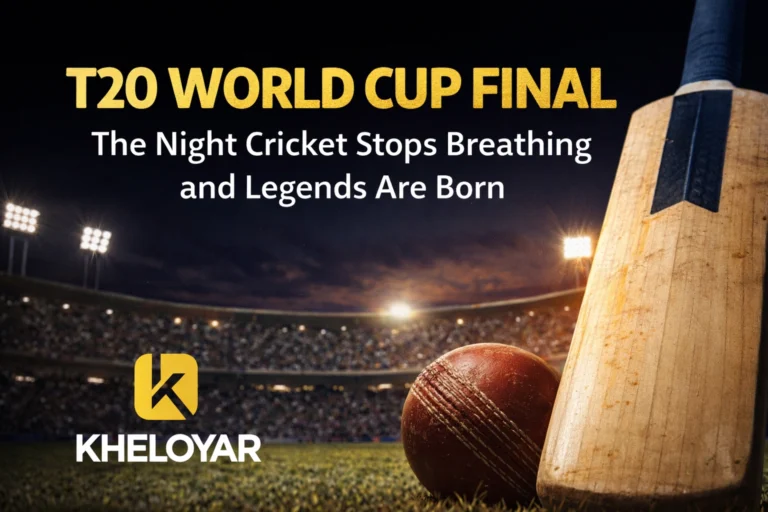 T20 World Cup Final: The Night Cricket Stops Breathing and Legends Are Born