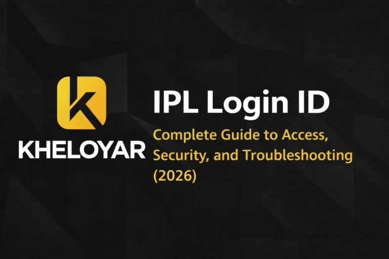 IPL Login ID: Complete Guide to Access, Security, and Troubleshooting (2026)